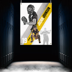3'x4' Multi Sport Banner - Halftone Sports Template For Photoshop
