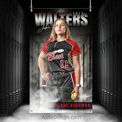 3'x5' Multi Sport Banner - Our House Sports Template For Photoshop