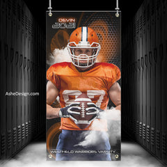 2'x4' Multi Sport Banner - Screen Play Sports Template For Photoshop