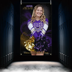 3'x5' Multi Sport Banner - Screen Play Sports Template For Photoshop