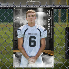 2'x3' Multi Sport Banner - Suit Up Individual Template For Photoshop