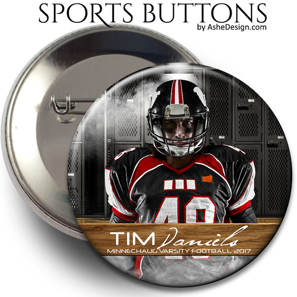 Sports Button - Suit Up – AsheDesign