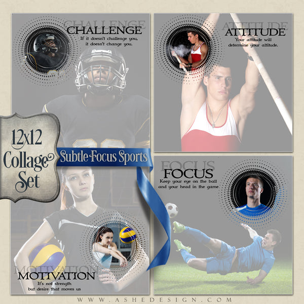 Collage (12x12) - Subtle Focus - Challenge