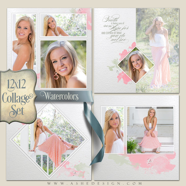 12x12 Senior Collages