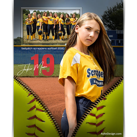 Standard Memory Mate Memory Mates Softball – AsheDesign