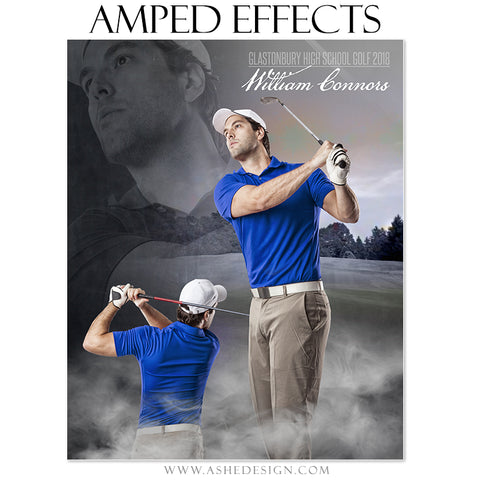 Ashe Design 16x20 Amped Effects Poster - Dreamweaver - Golf