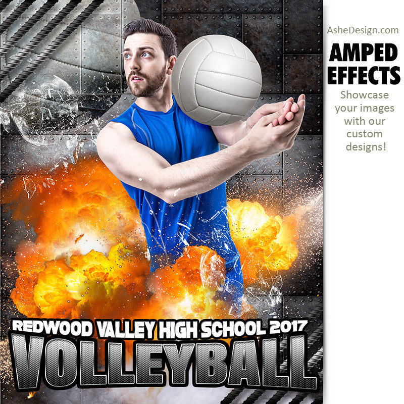 Amped Effects - Molten Volleyball