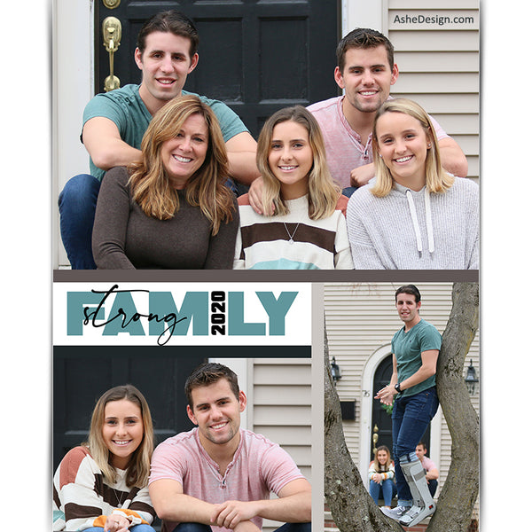 Collage Set - 2020 Family Strong 16x20