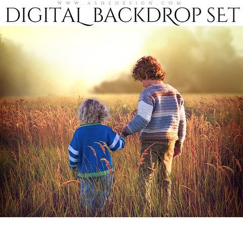 Digital Props 11x14 Backdrop Set - Morning Dew
