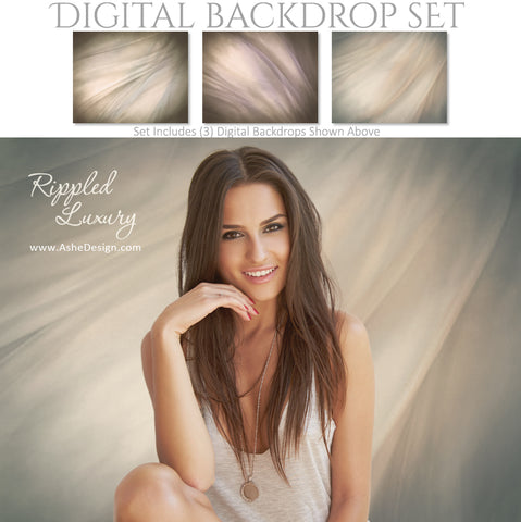 Digital Backdrop Set - Rippled Luxury