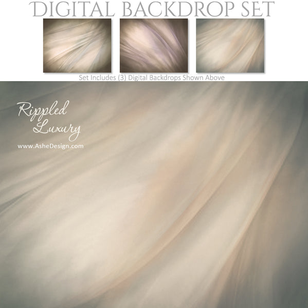 Digital Backdrop Set - Rippled Luxury