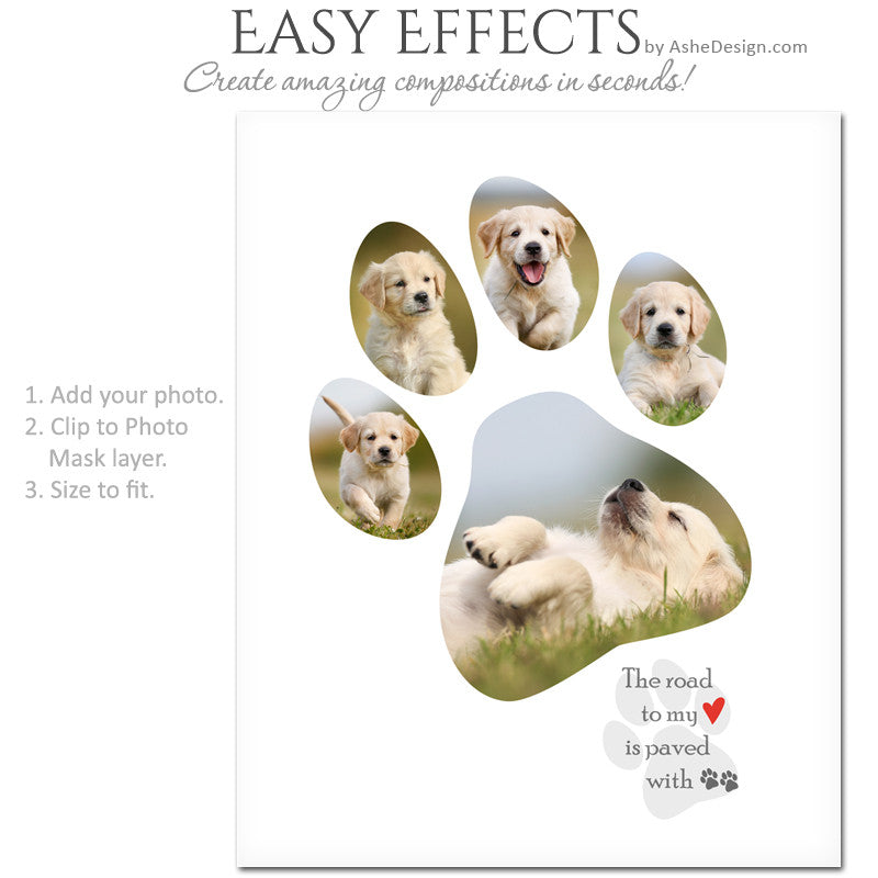 Easy Effects - Paw Prints