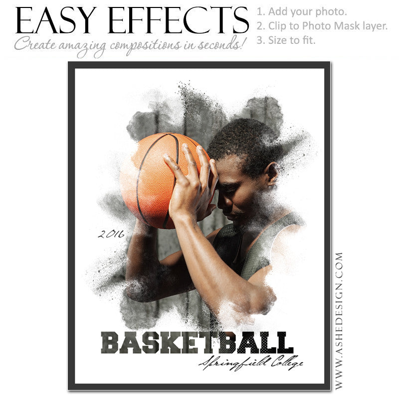 Easy Effects - Powder Explosion Basketball