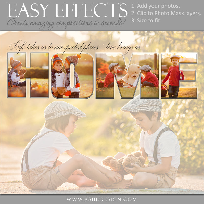 Easy Effects - Home Collage