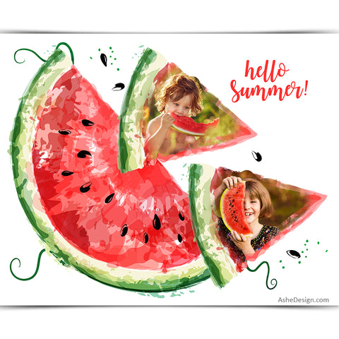 Easy Effects - Watermelon Collage
