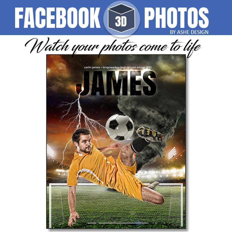 Facebook 3D Photo - Tornado Alley Soccer