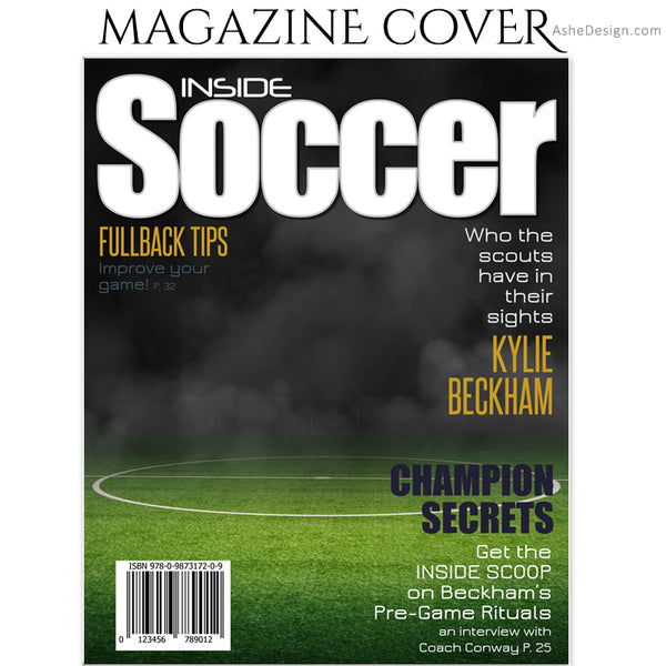 Sports Magazine Cover 8x10 - Inside Soccer