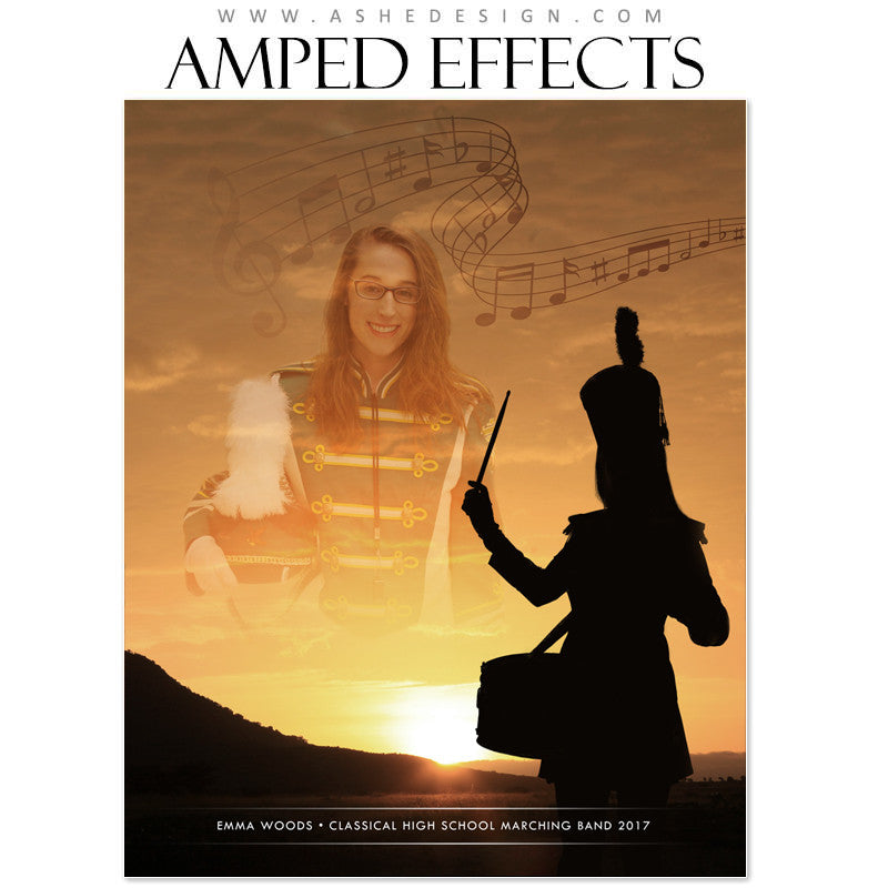 Amped Effects - Marching Band Silhouette