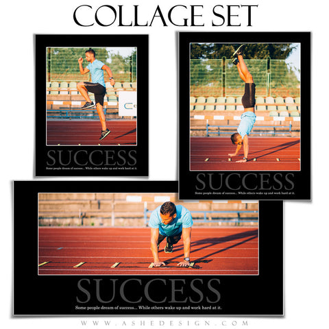 Motivational Collage Set (8x10,10x20,11x14) - Success