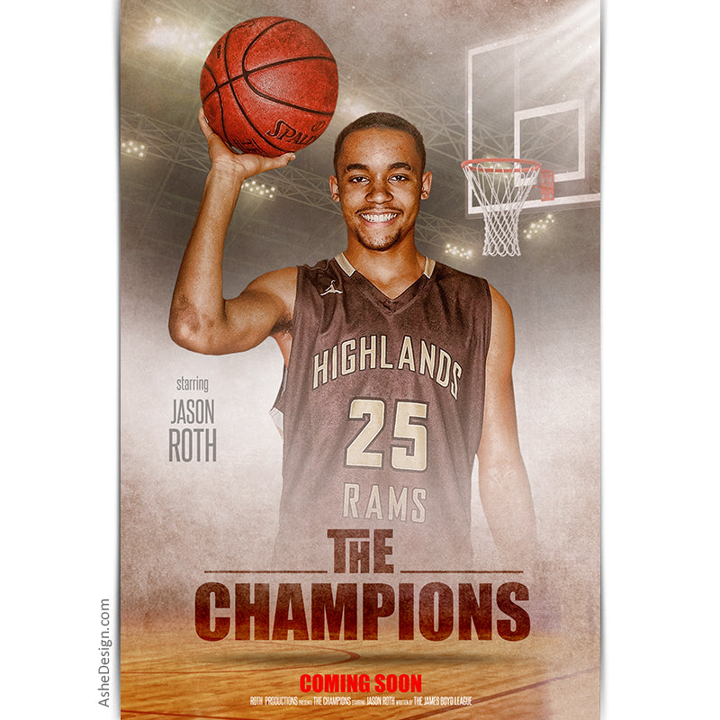 Movie Poster - The Champions Basketball – AsheDesign