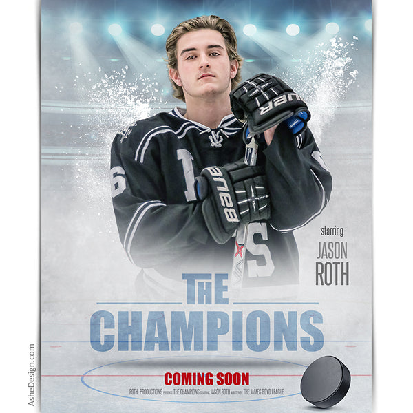Movie Poster - The Champions Ice Hockey