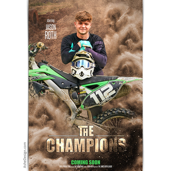 Movie Poster - The Champions Motocross
