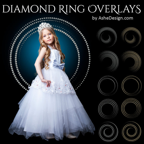PNG Overlays - Diamond Rings