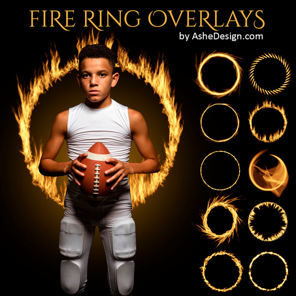 PNG Overlays - Fire Rings