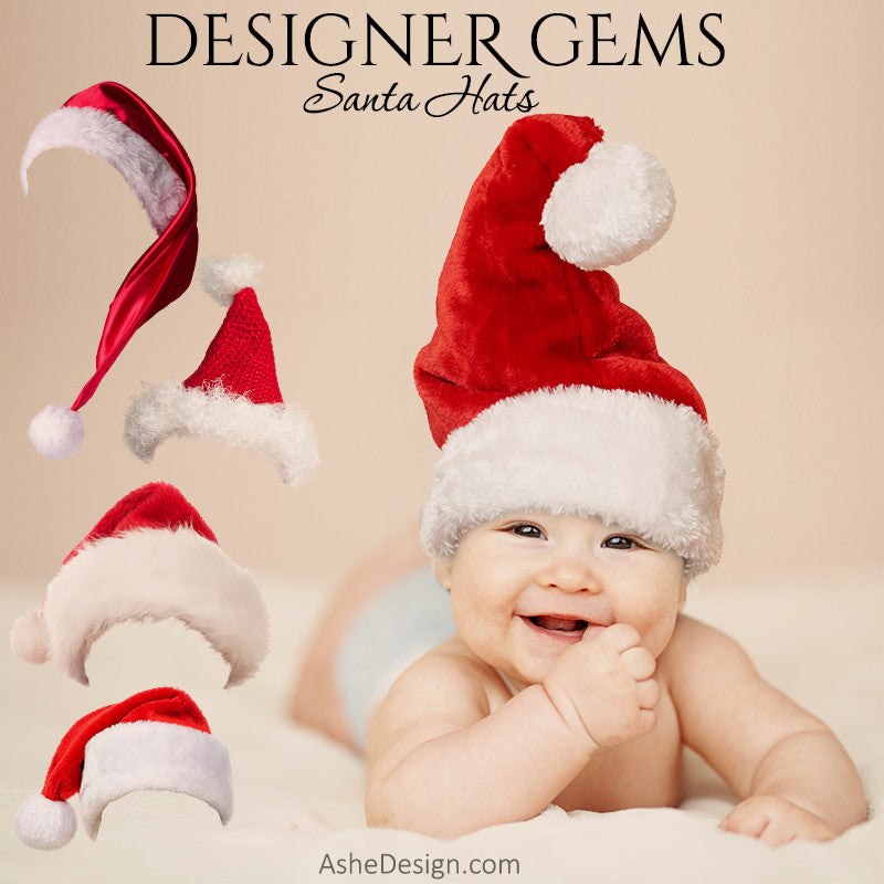 Designer Gems - Santa Hats