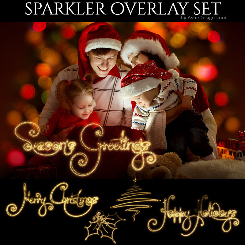 Designer Gems - Sparkler Overlays - Christmas Shimmer