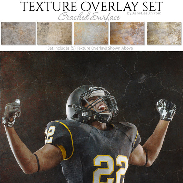 Texture Overlay Set - Cracked Surface