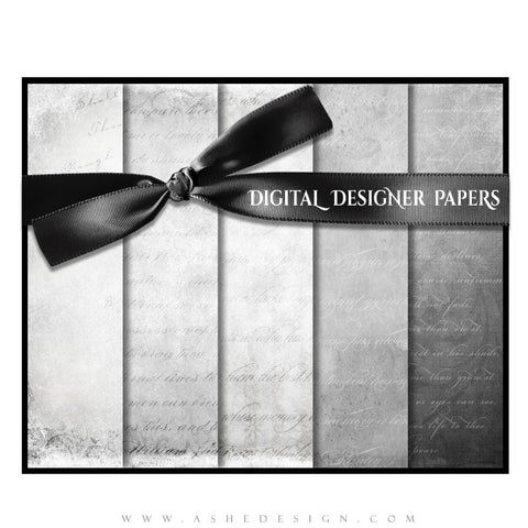 Digital Designer Paper Set - Softly Spoken