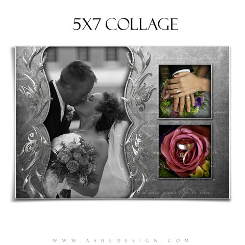 Wedding Collage (5x7) - Softly Spoken