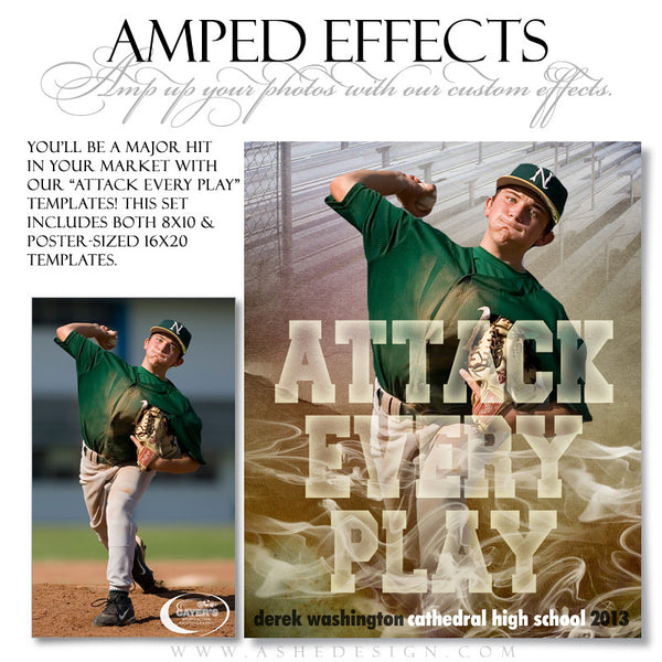 Ashe Design | Sports Amped Effects | Attack Every Play bb