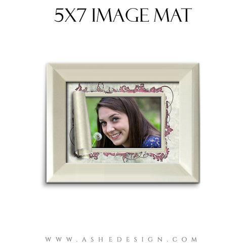 Image Mat (5x7) - Scrolled