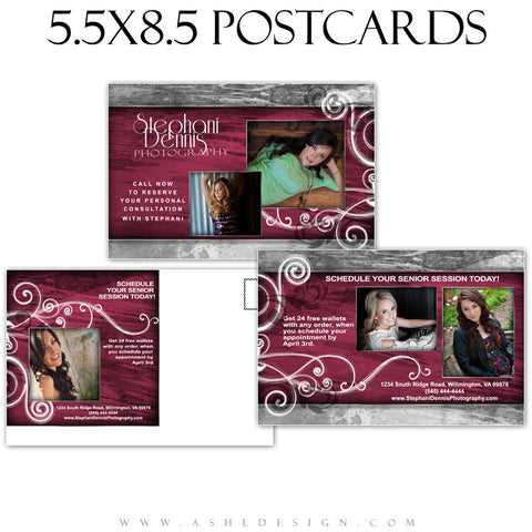 Marketing Post Card 5.5x8.5 - Steel Magnolia