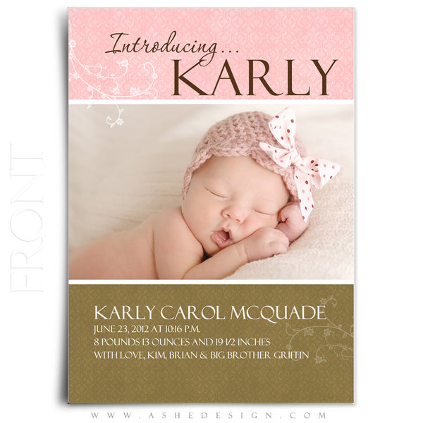 5x7 Flat Card Design - Karly Carol