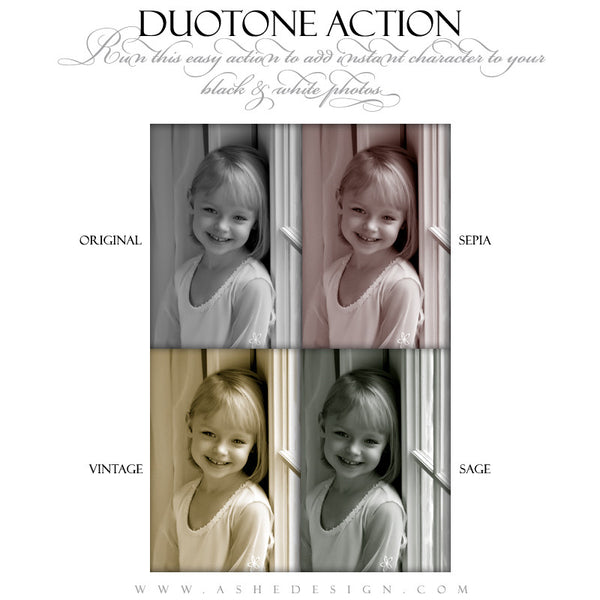Ashe Design |  Photoshop Action | Duotone2
