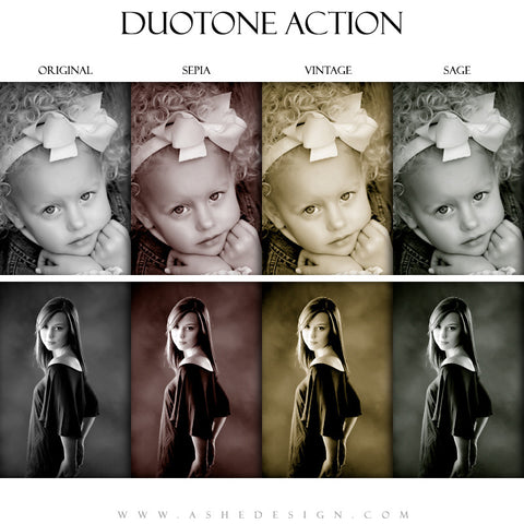 Ashe Design |  Photoshop Action | Duotone1