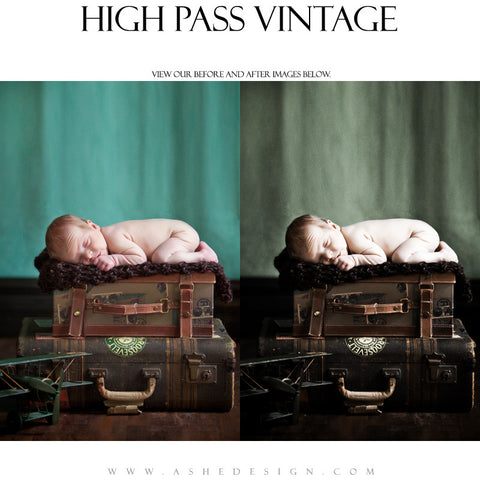 Ashe Design | Photoshop Action | High Pass Vintage2