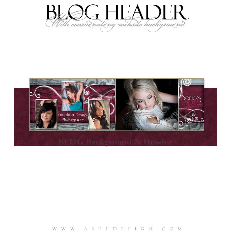 Blog Header & Background - Steel Magnolia