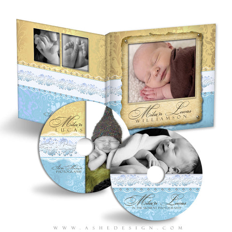 CD/DVD Label & Case Design Set - Milan Lucas