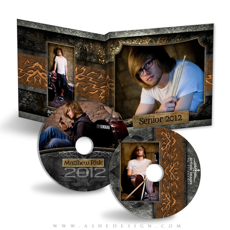 CD/DVD Label & Case Design Set - Tattooed