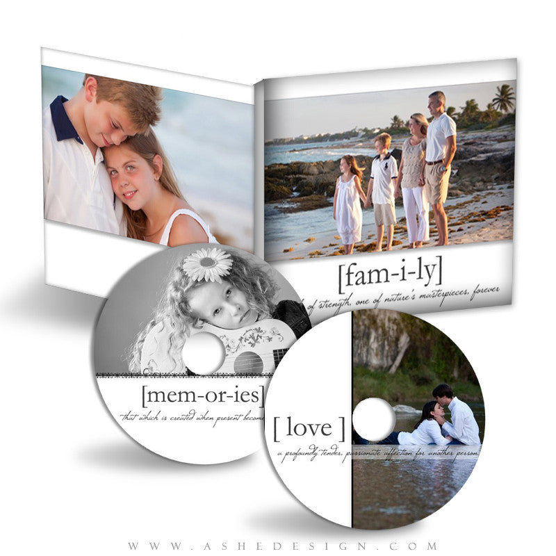 CD/DVD Label & Case Design Set - True Meaning