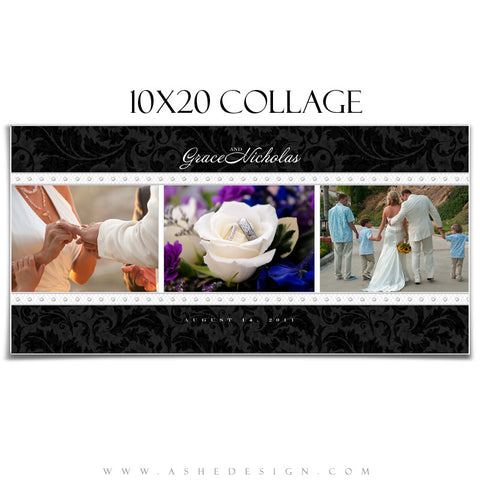 Collage Design (10x20) - Classic Black & White 2011