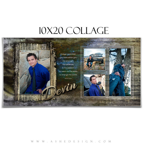 Collage Design (10x20) - Devin Patrick