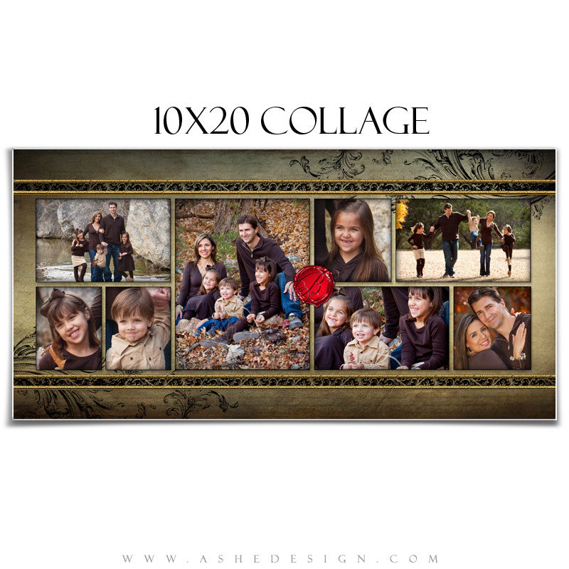 Collage Design (10x20) - Rejoice