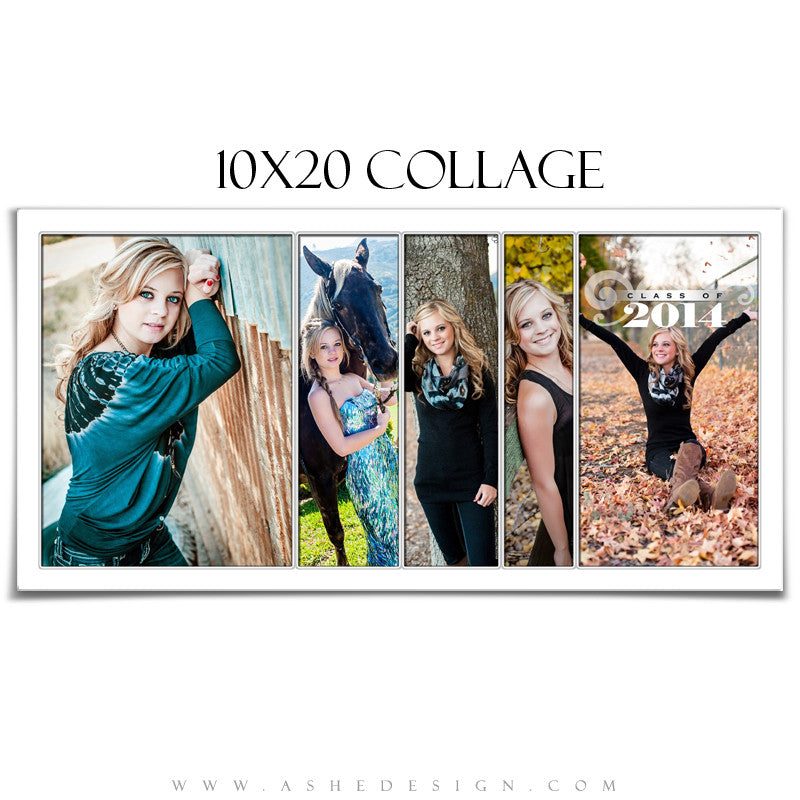 Collage Template (10x20) - Simply Stated