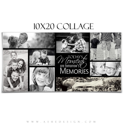 Ashe Design | Tomorrow's Memories 10x20 Photography Template