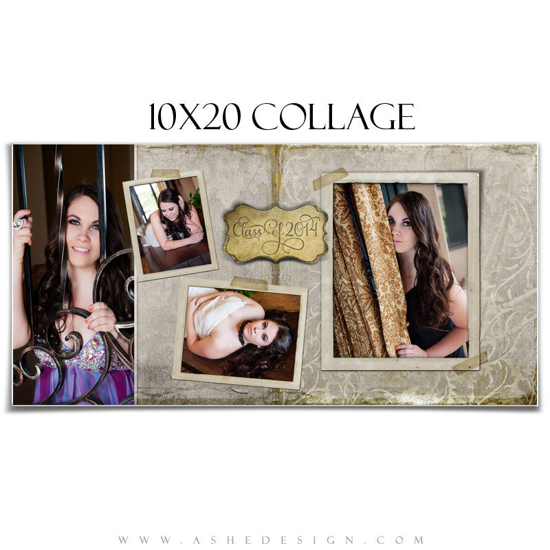 Collage Design (10x20) - Unwritten
